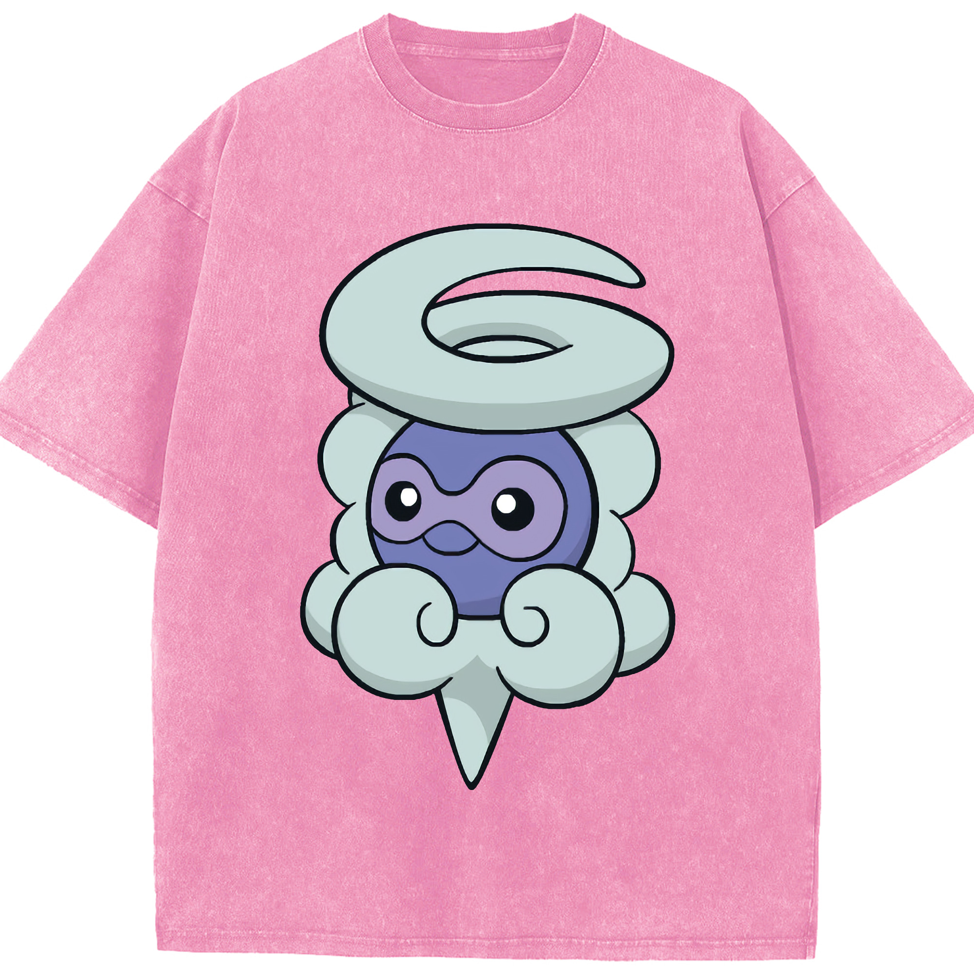 （画像用） ポケットモンスター Pokémon 綿100% ヴィンテージ風 半袖Tシャツ（フロントプリント）